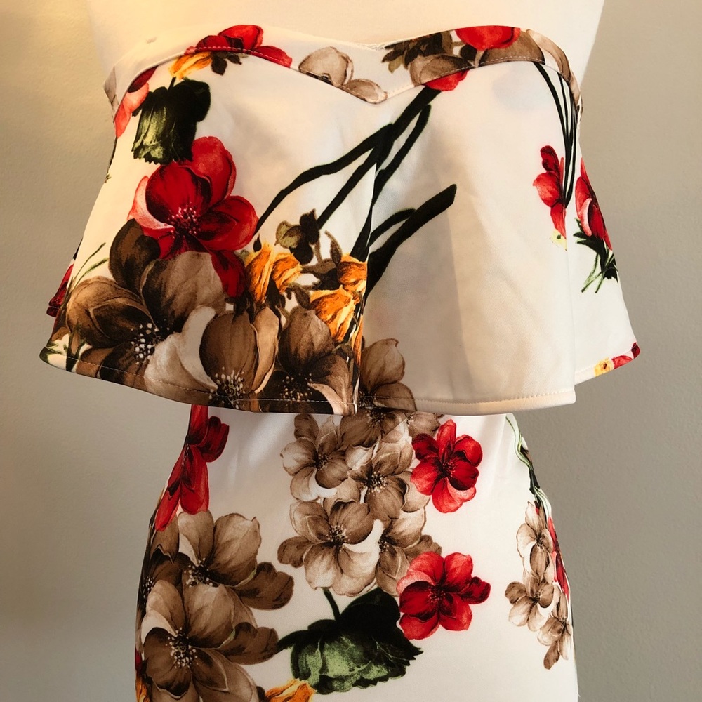 Windsor floral short dress